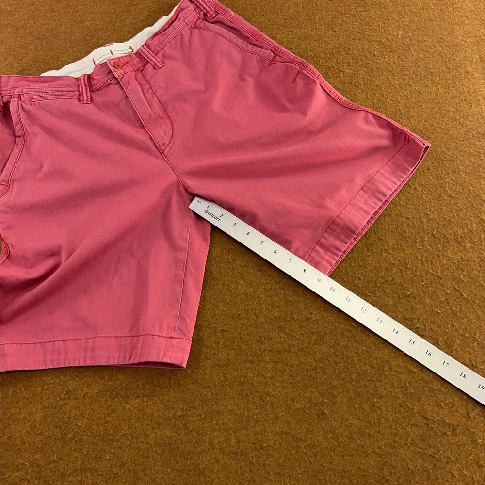 Polo Ralph Lauren Mens 33 Pink Relaxed Fit Chino Shorts *Flaw